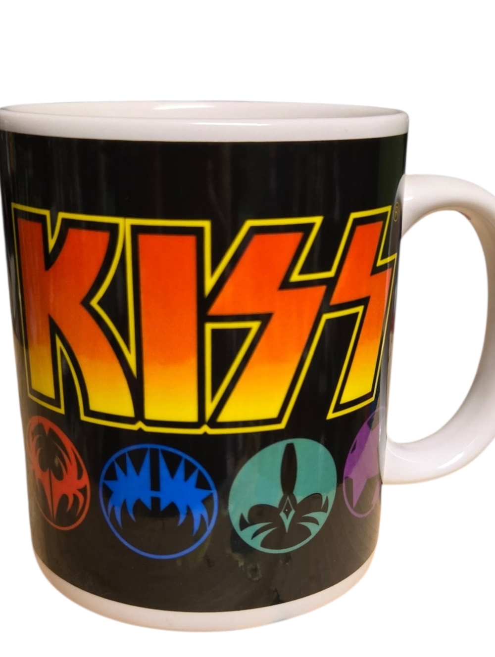 Collectible KISS Band Mug Coffee Cup  Signatures Network Rock Express 2008